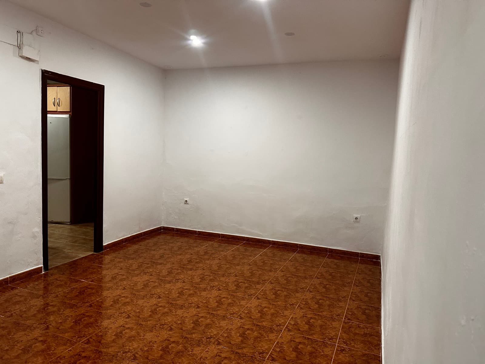 Renovated living room of the Fabio Rufino apartment, Cádiz