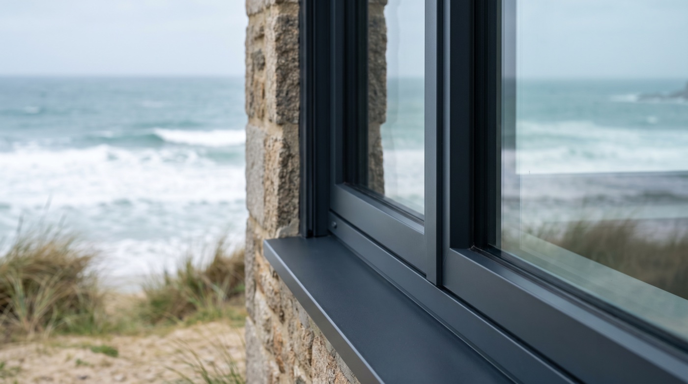 Lacado resistente al salitre | Ventanas de aluminio