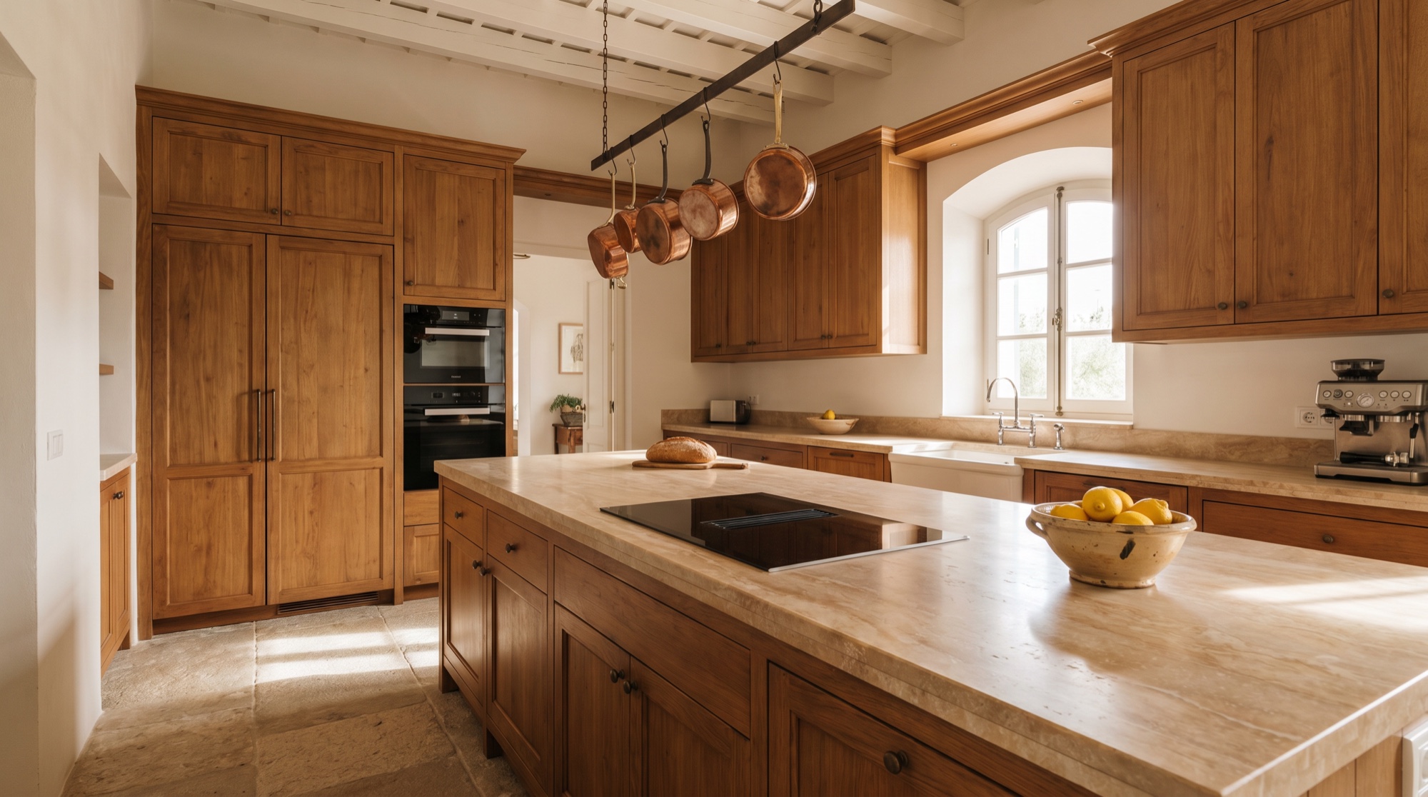 Bespoke fitted kitchen installed in a renovation in Cádiz