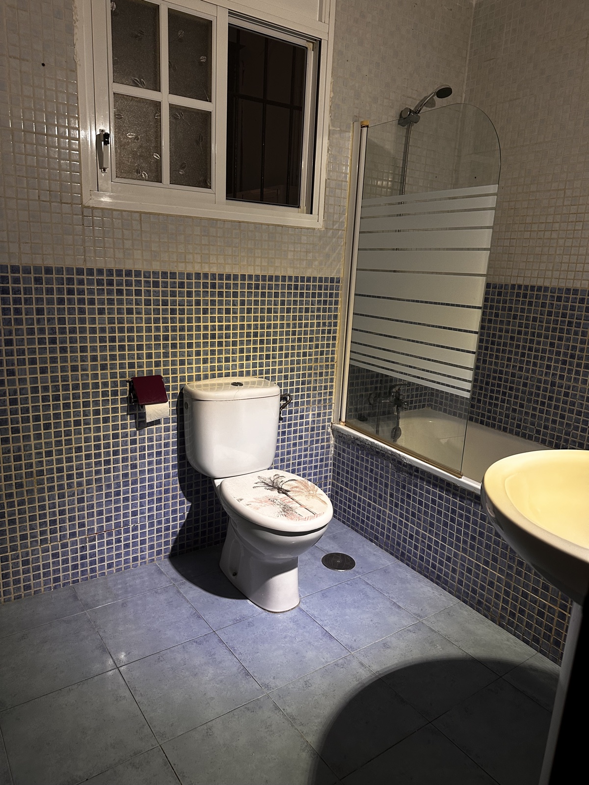 Baño completo renovado, antes